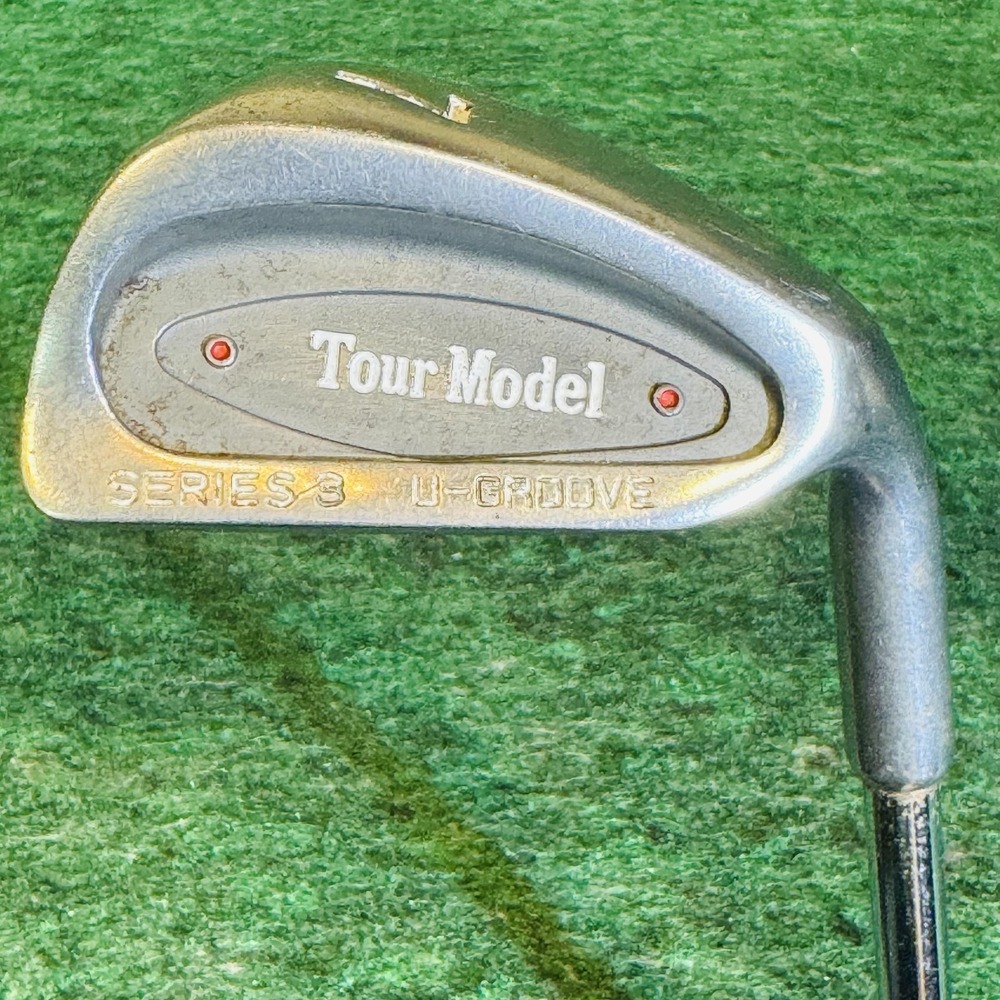 Tour Model 7 Iron Mens RH Series-3 U-Groove Steel Shaft Silver Single Club